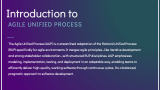 Agile Unified Process - Slide 2