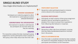 How Single-blind Studies are Implemented? - Slide 4