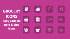 Grocery Icons - Slide 1