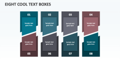 Eight Cool Text Boxes - Slide 1