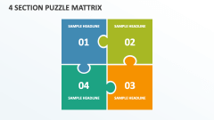 4 Section Puzzle Mattrix - Slide 1