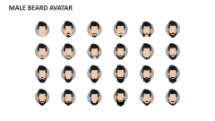 Male Beard Avatar - Slide 1