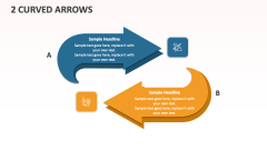 2 Curved Arrows - Slide 1