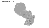 Paraguay map - Slide 2