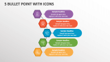 5 Bullet Point with Icons - Slide 1