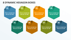 8 Dynamic Hexagon Boxes - Slide 1