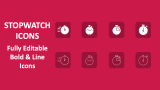 Stopwatch Icons - Slide 1