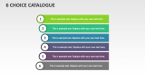 6 Choice Catalogue - Slide 1