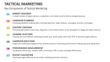 Key Components of Tactical Marketing - Slide 5
