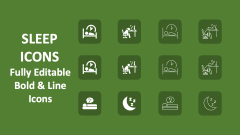 Sleep Icons - Slide 1