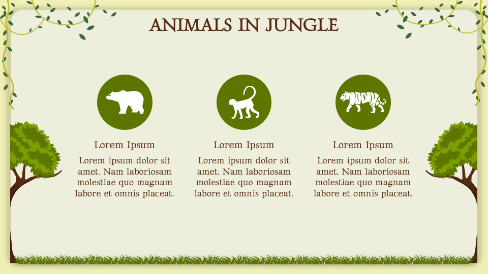 Free Jungle Presentation Theme for Google Slides and PowerPoint
