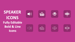 Speaker Icons - Slide 1