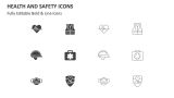 Health and Safety Icons - Slide 2