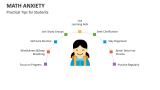Practical Tips for Students | Math Anxiety - Slide 9