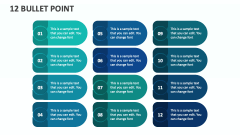 12 Bullet Point - Slide 1