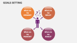 Goals Setting Template for PowerPoint and Google Slides - PPT Slides