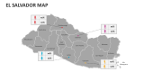 El Salvador Map - Slide 10