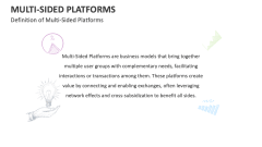 Definition of Multi-Sided Platforms - Slide 1