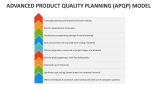 Advanced Product Quality Planning (APQP) Model - Slide 7