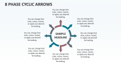 8 Phase Cyclic Arrows - Slide 1