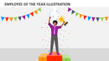 Employee of The Year Illustration - Slide 4