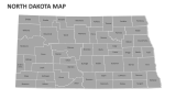 North Dakota Map - Slide 2