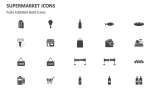 Supermarket Icons - Slide 2