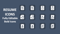 Resume Icons - Slide 1