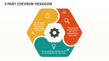 3 Part Chevron Hexagon - Slide 1