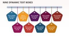 Nine Dynamic Text Boxes - Slide 1