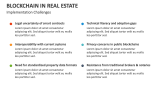 Implementation Challenges of Blockchain in Real Estate - Slide 8