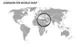 Lebanon On World Map - Slide 2