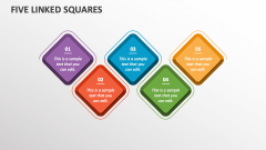 Five Linked Squares - Slide 1