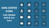 Data Center Icons - Slide 1