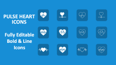 Pulse Heart Icons - Slide 1