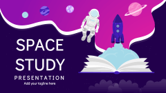Space Study Presentation - Slide 1