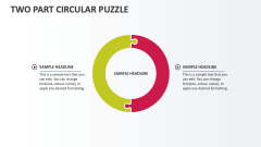 Two Part Circular Puzzle - Slide 1