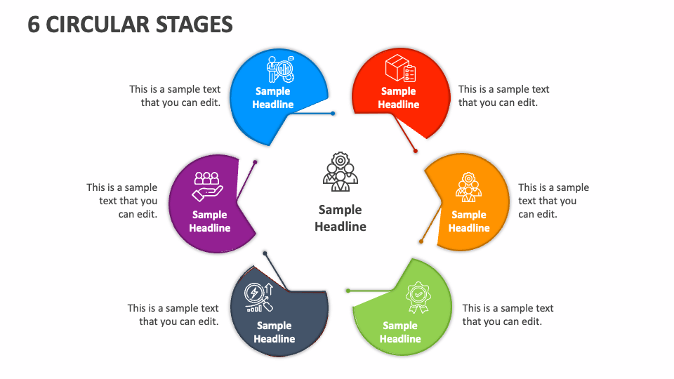 6 Circular Stages - Slide 1