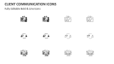Client Communication Icons - Slide 2
