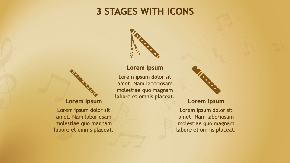 Free Flute Theme for PowerPoint and Google Slides PPT Slides