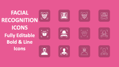 Facial Recognition Icons - Slide 1