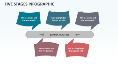 Five Stages Infographic - Slide 1