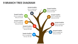 9 Branch Tree Diagram - Slide 1