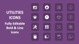Utilities Icons - Slide 1