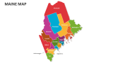 Maine Map - Slide 1