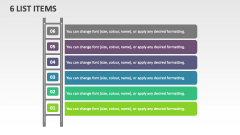 6 List Items - Slide 1