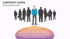 Define Corporate Leader - Slide 1