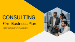 Consulting Firm Business Plan - Slide 1