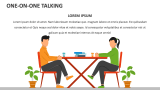 One-on-one Talking - Slide 3