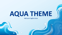 Aqua Theme - Slide 1